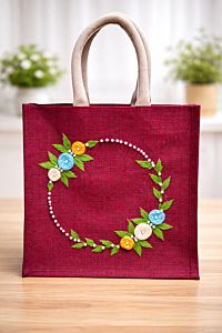 Stylish Floral Embroidered