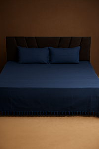 Dhaga Vishwas Ka Handloom Cotton Stole Bedsheet with Pillow Covers