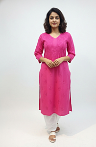 Long kurta Pink