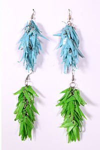 Handmade Fish Scale Earrings | Set of 2 | Multicolour