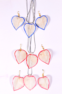 Handmade Fish Scale Earrings | Set of 3 | Multicolour