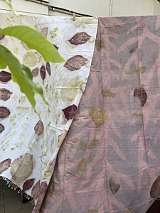 Ecoprint Cotton Kurta & Dupatta Set