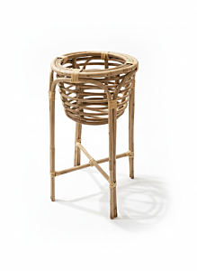 BAMBOO WAALAH HANDMADE PLANTER FOR HOME DECOR BALCONY INDOOR AND OUTDOOR CORNER PLANTER AND FOR GARDEN DECOR