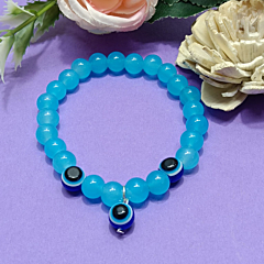 Handcrafted Beaded Evil Eye Bracelet