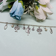 Handcrafted Sylvan Charms Bracelet