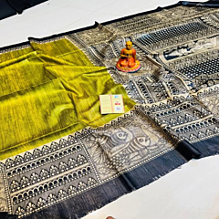 Handmade Handloom silk saree 