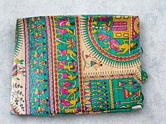 Madhubani Gheecha Silk Saree