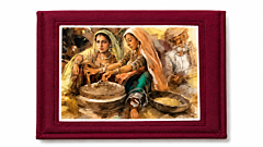 Jaipur Handmade Cloth Conference File Folder with Pocket & Pen Holder