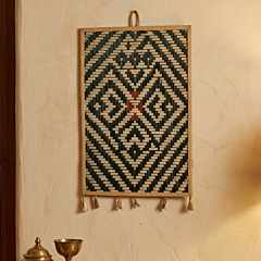 Handcrafted Bamboo Wall Hanging