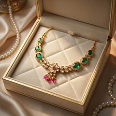 Handcrafted Kundan Studded Necklace