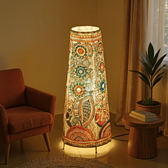 Multicoloured Handmade Floor Lamp