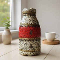 Decorative Metal Water Bottle 