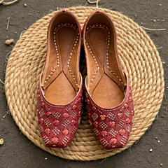 Punjabi handmade Leather Jutti 