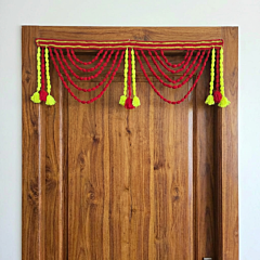 Handwoven Door Hanging Woolen Toran|Multicolour