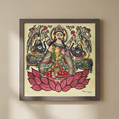 Madhubani Painting of Lakshmi Devi