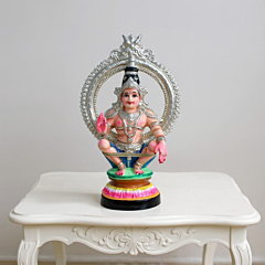 Handcrafted Lord Ayyappa Idol | 64x38x20 cm