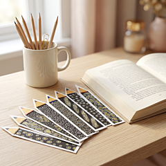 Handcrafted Pencil-Shaped Bookmarks | Set of 7 | 12.5x2.5 cm