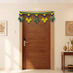 Handmade Door Hanging Woolen Toran| Multicolour