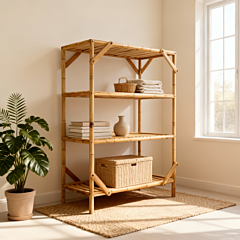 Handmade Bamboo Rack 