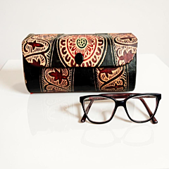Handcrafted Leather Spectacle Case | 15x8x7 cm