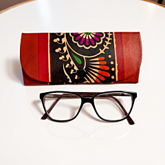 Handcrafted Leather Spectacle Case | 15x8x7 cm