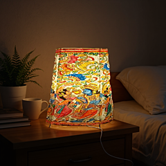 Handcrafted Radha Krishna Bedlamp