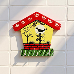 Handcrafted Wooden Key Holder 