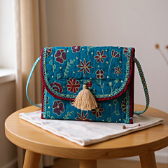 Handcrafted Zari Sling Bag