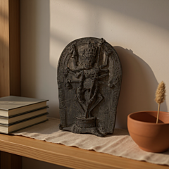 Handcrafted Dokra Goddess Chamunda - Home Decor - Brass Item