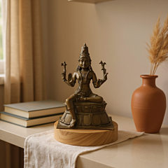 Handcrafted Dokra God Shiva Sukhasana Murti - Home Decor - Brass Item