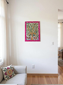 Handmade Madhubani Painting Without Frame
