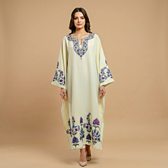 White Embroidered Kurta