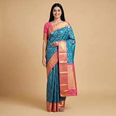 HANDLOOM DHARMAVARAM SILK SAREE