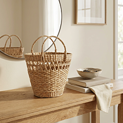 Handwoven Straw Basket | 20 x 30 cm