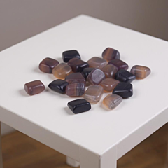 Handmade Fluorite Natural Crystal Tumble Stones