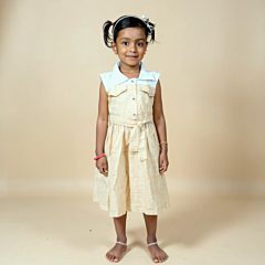 Handloom Cotton Frock for Girls | 4 to 5 Years