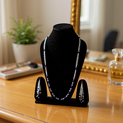 Handmade Beaded Necklace | Shades of Blue