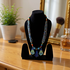 Multicolour Beaded Necklace | Turquoise 