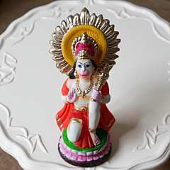 Hanuman Ji Clay Idol