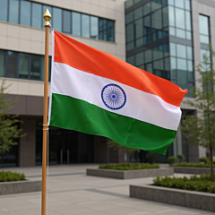 Handloom Indian Flag 