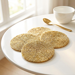 Beaded Coasters