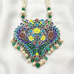 Handcrafted Meenakari Necklace 
