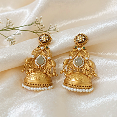 Handcrafted Brass Earrings | 1 Pair