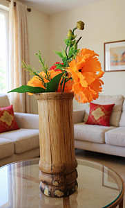 Handmade Bamboo Flower Vase