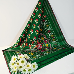 Pochampally Ikkat Silk Saree | 550x112 cm