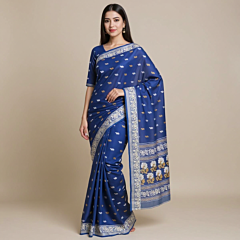 Bengal Traditional Cotton Tangail Saree