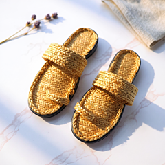 Handmade comfortable jute slippers 