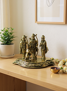 Brass Ram Darbar Statue KBH09298