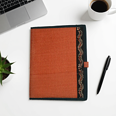 Jute File Folder | Hand Embroidery