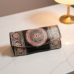Genuine Leather Shantiniketan Clutch Purse